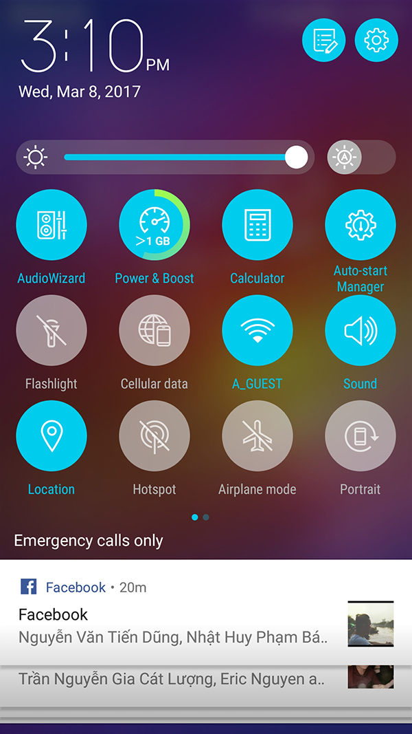 Những thay đổi chính trên bản cập nhật Android 7.0 cho Asus Zenfone 3