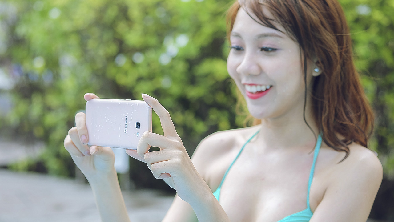 Bộ ảnh Galaxy A5 2017 cùng người đẹp