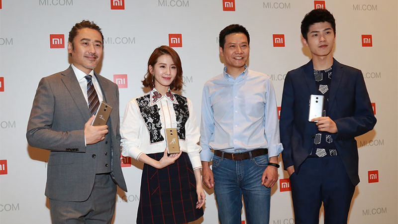 Lưu Thi Thi và Ngô Tú Ba chính là đại diện của Xiaomi
