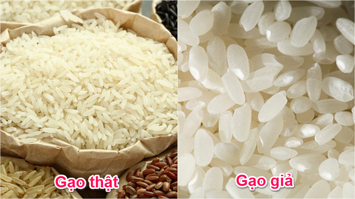 Phân biệt gạo thật và gạo giả đơn giản và chính xác