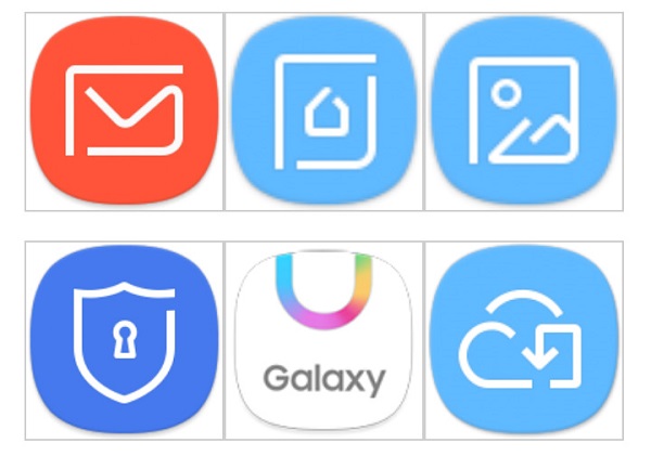 Rò rỉ giao diện của Galaxy S8 với bộ icon được làm mới, đơn giản hơn