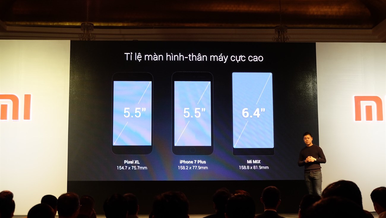 Xiaomi chính thức ra mắt Mi Mix tại VN với giá gần 17 triệu