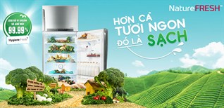 Công nghệ NatureFRESH+™ trên tủ lạnh LG