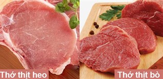 Cách nhận biết thịt bò giả làm từ thịt heo và hóa chất