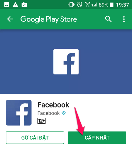 Cập nhật Facebook