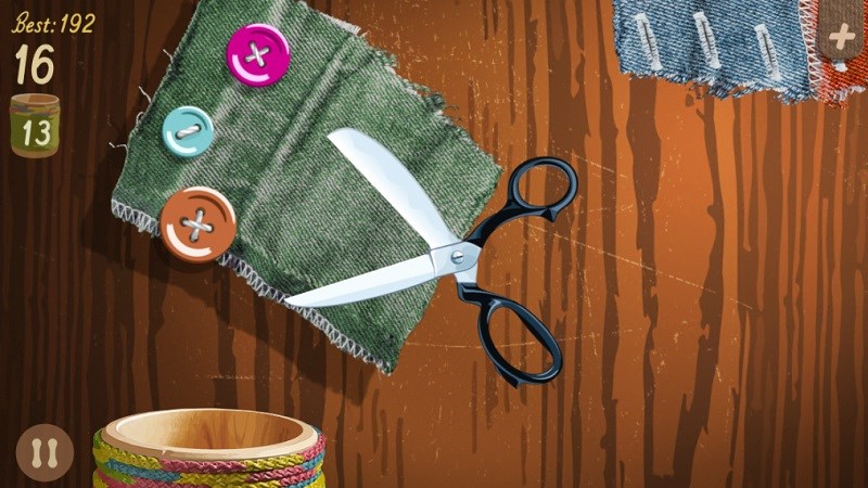 Hình ảnh trong game Cut the Buttons Hình ảnh trong game Cut the Buttons