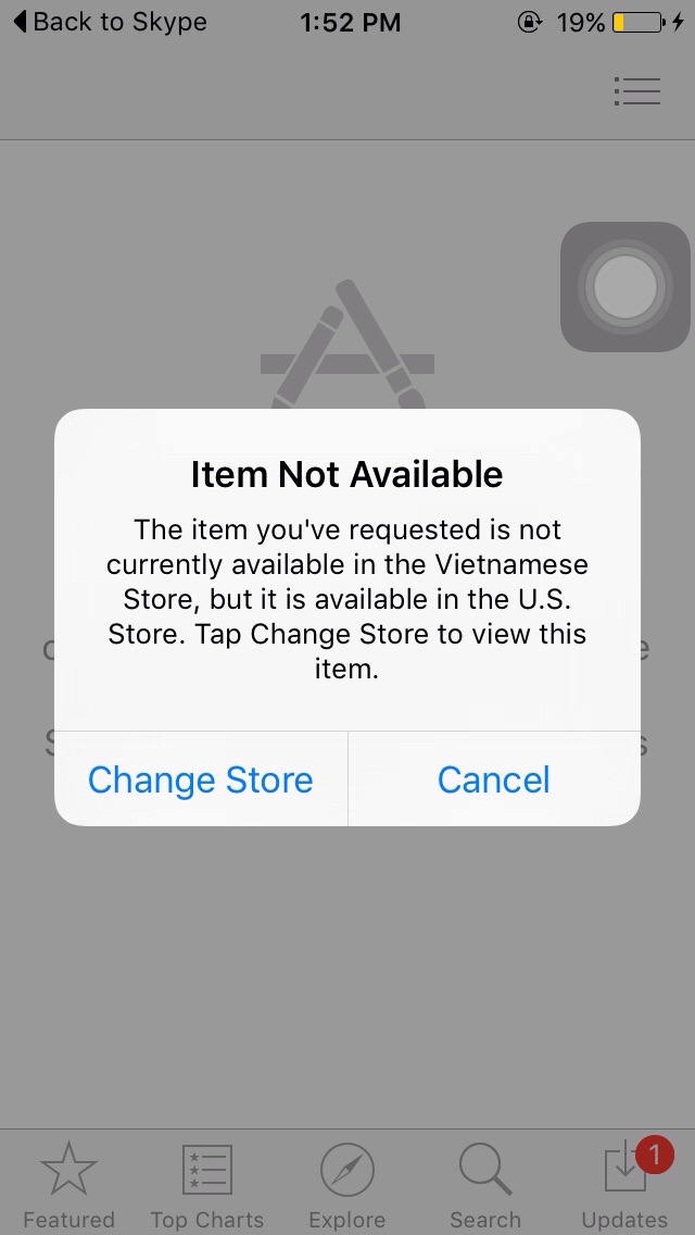 Cần chuyển tài khoản Apple ID của bạn sang khu vực Mỹ