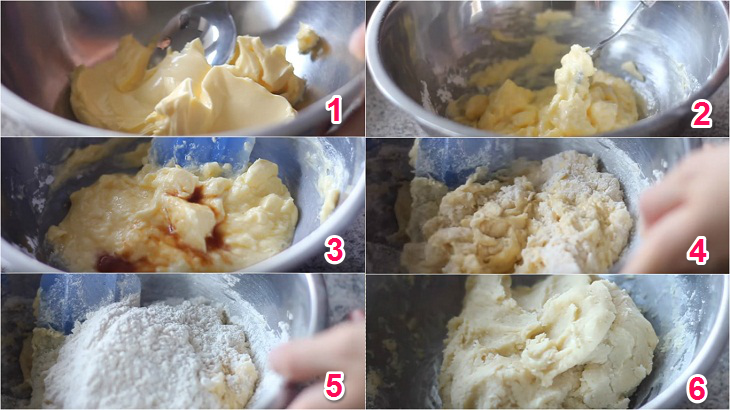 Trộn bột Trộn bột
