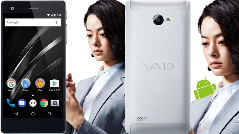 Vaio ra mắt smartphone Android, cạnh tranh với Sony Vaio ra mắt smartphone Android, cạnh tranh với Sony