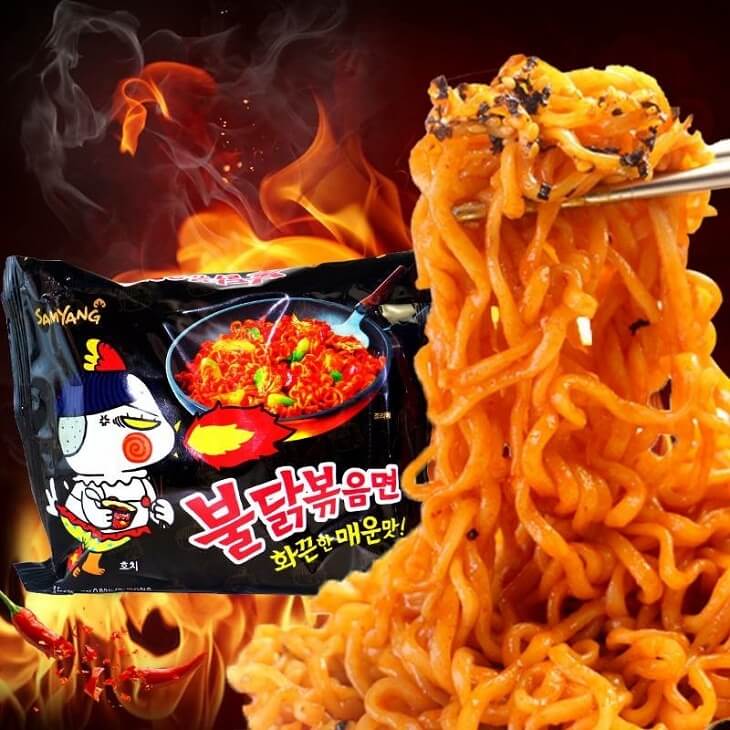 Spicy Korean Instant Noodles