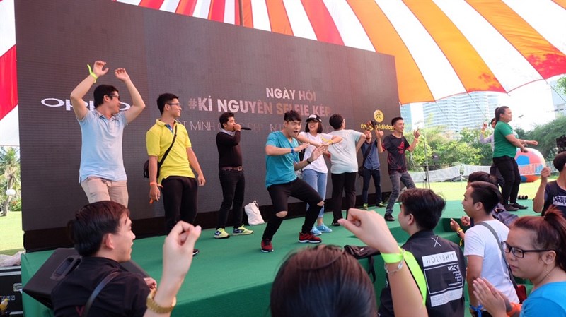 Sự kiện Tech offline trải nghiệm OPPO F3 Plus đang diễn ra