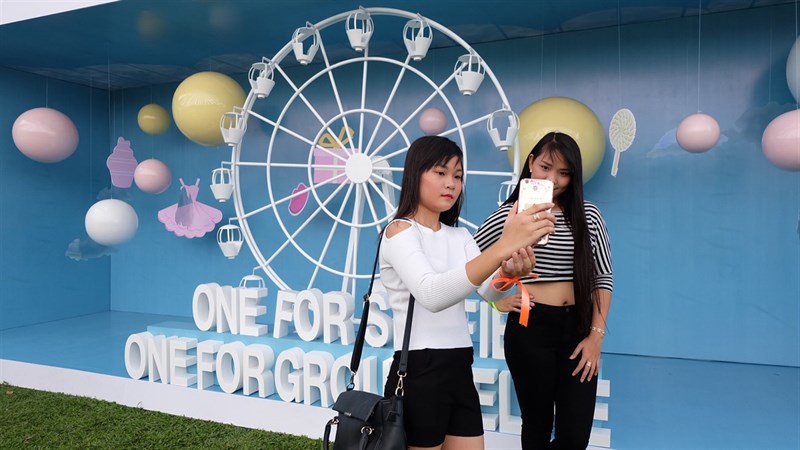 Sự kiện Tech offline trải nghiệm OPPO F3 Plus đang diễn ra