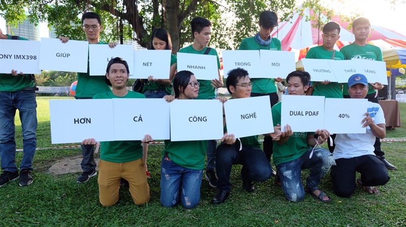 Sự kiện Tech offline trải nghiệm OPPO F3 Plus đang diễn ra