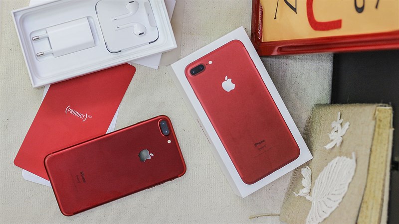 Trên tay iPhone 7 Plus Red