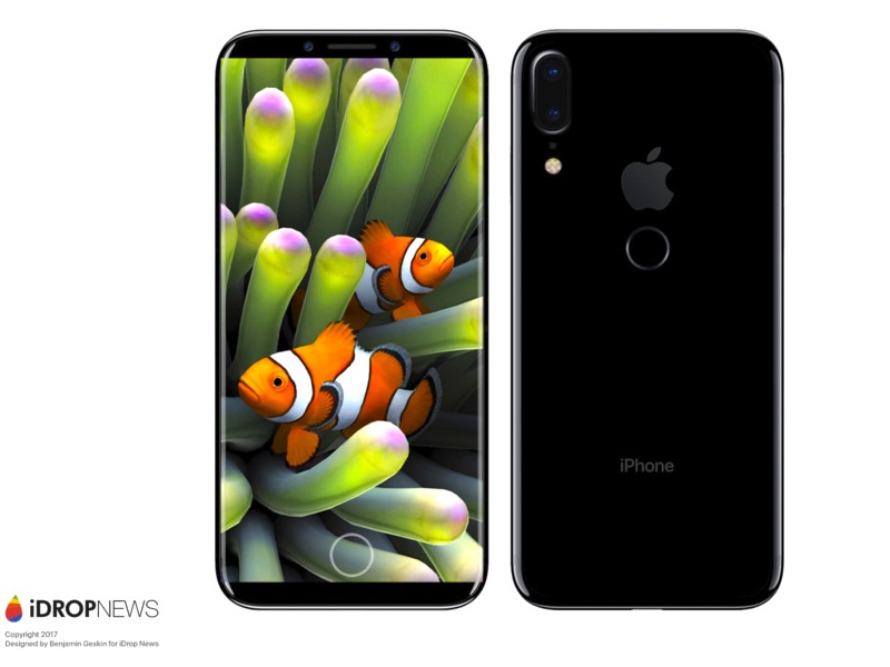 Concept iPhone 8 được tạo nên bởi iDrop News a