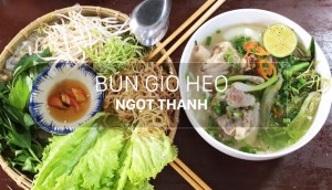 Cách nấu bún giò heo thơm béo, nước dùng đậm đà ngon khó cưỡng