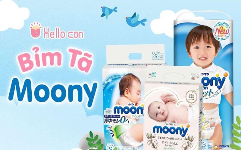 Tã quần Moony là một trong những thương hiệu tã trẻ em nổi tiếng tại Nhật Bản.