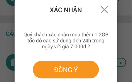 Đã có cách đăng ký lại gói data MT7 Viettel 7.000đ/1.2GB/ngày?