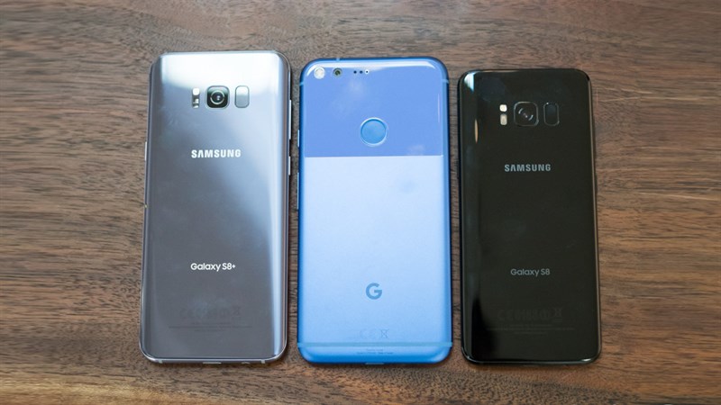 So sánh Galaxy S8 và Google Pixel