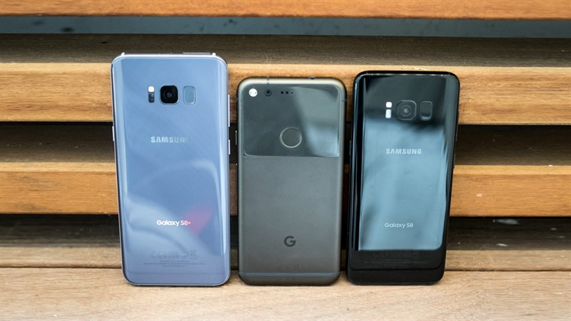 So sánh Galaxy S8 và Google Pixel