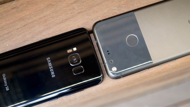 So sánh Galaxy S8 và Google Pixel