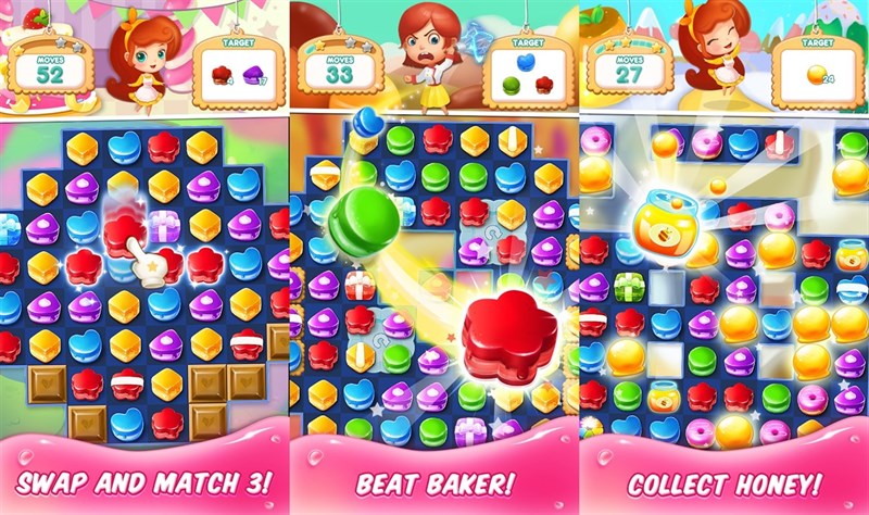 Download Cake Smash Mania - Match 3 APK v5.18.5089 For Android