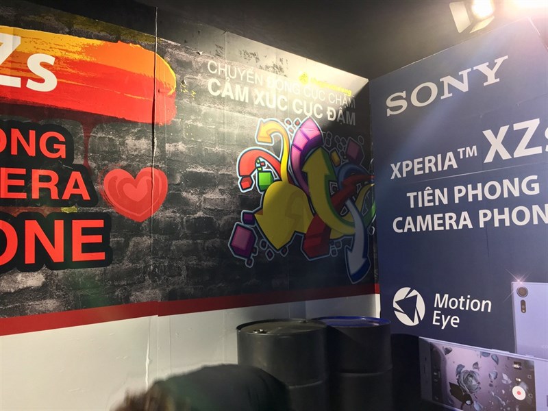 Hình ảnh chuẩn bị cho Lễ hội Sony cực hoành tráng sẽ diễn ra chiều nay