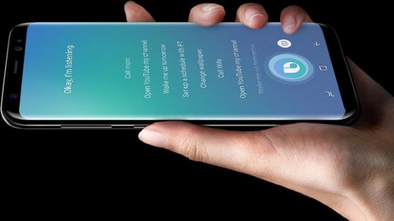 Phím Bixby trên Galaxy S8