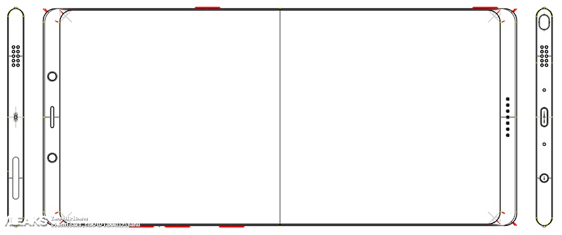 Bản vẽ minh họa thiết kế được cho là của Galaxy Note 8 Bản vẽ minh họa thiết kế được cho là của Galaxy Note 8