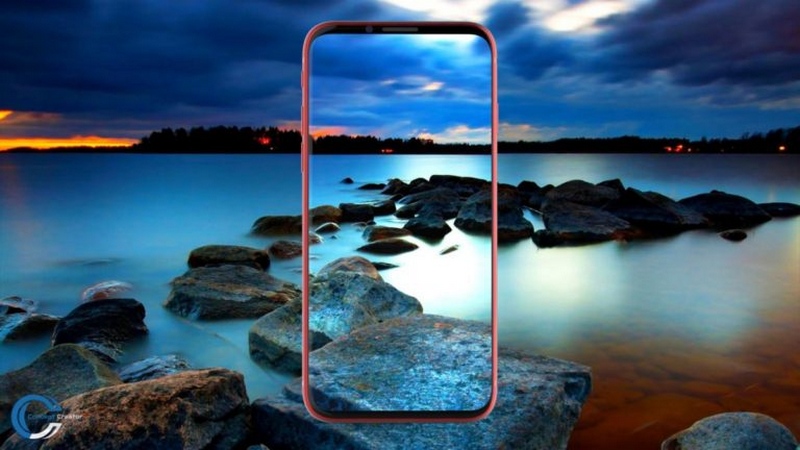 Mê mẩn trước mẫu thiết iPhone Edition màu đỏ không viền cạnh, camera kép