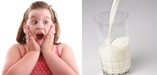 Bé thừa cân có nên uống sữa bột?