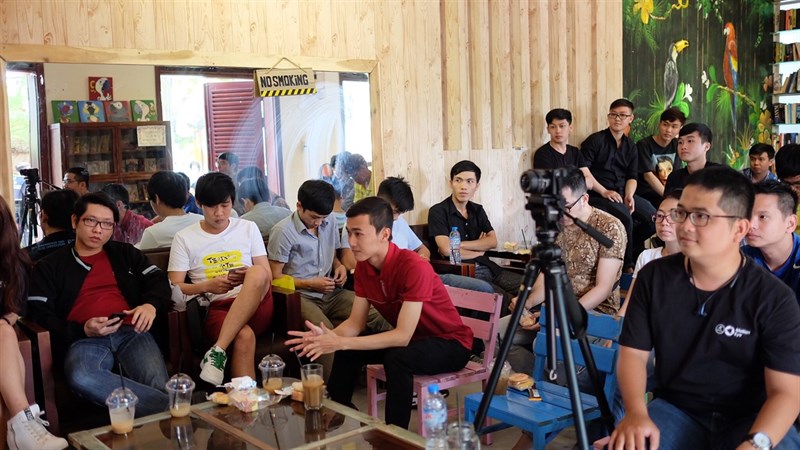 Hình ảnh buổi offline trải nghiệm Sony Xperia XZs ngày hôm nay