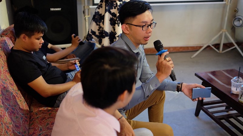 Hình ảnh buổi offline trải nghiệm Sony Xperia XZs ngày hôm nay