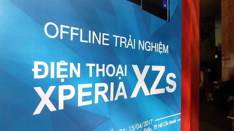 Hình ảnh buổi offline trải nghiệm Sony Xperia XZs ngày hôm nay
