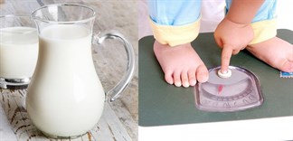 Cách uống sữa tươi giúp trẻ tăng cân tốt