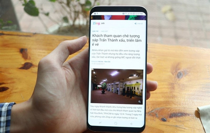 Bộ ảnh trên tay Galaxy S8 Plus đầu tiên tại Việt Nam