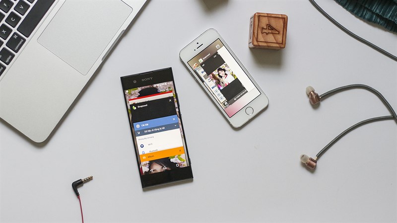 So sánh Xperia XA1 và iPhone 5S