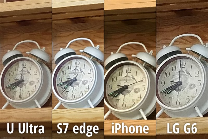 So sánh camera LG G6, HTC U Ultra, Galaxy S7 Edge và iPhoen 7 Plus