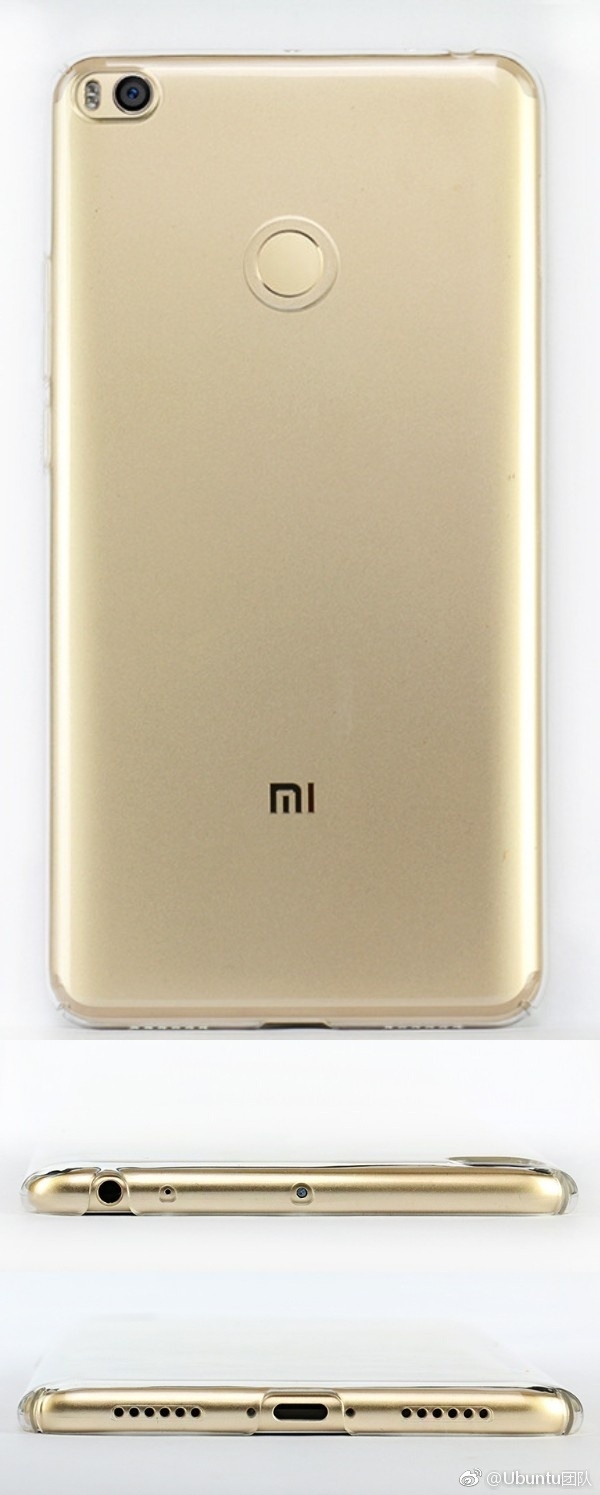 Xiaomi Mi Max 2 rò rỉ hình ảnh mới với cổng USB-C, khung vỏ kim loại
