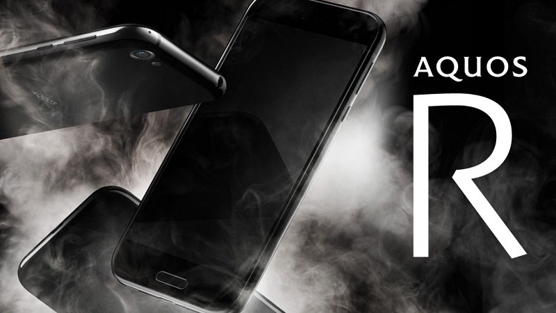 Sharp Aquos R chip Snapdragon 835, hỗ trợ chống nước trình làng Sharp Aquos R chip Snapdragon 835, hỗ trợ chống nước trình làng
