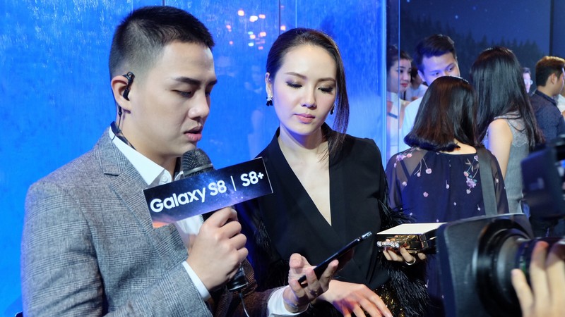 Những hình ảnh đẹp tại sự kiện ra mắt Galaxy S8 chiều nay