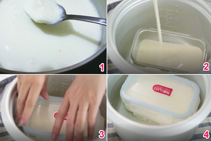 Cách làm sữa chua dẻo mát mịn, ngon hơn ngoài hàng