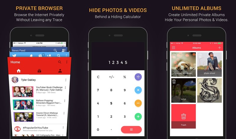 Trước khi được miễn phí Hide Photo Calculator có giá 0,99 USD Trước khi được miễn phí Hide Photo Calculator có giá 0,99 USD
