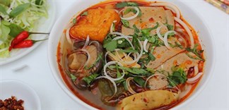 Cách nấu bún bò Huế chay cực ngon