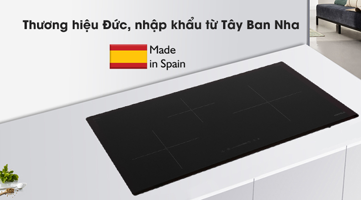 Bếp từ 3 vùng nấu lắp âm Hafele HC-I773D (536.01.905) là thương hiệu của Đức, được nhập khẩu từ Tây Ban Nha đảm bảo chất lượng, mẫu mã