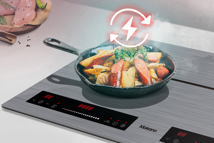 Bếp từ đôi Makano MKT-200006 được trang bị nhiều mức nhiệt độ, cho phép bạn tùy chỉnh theo nhu cầu sử dụng