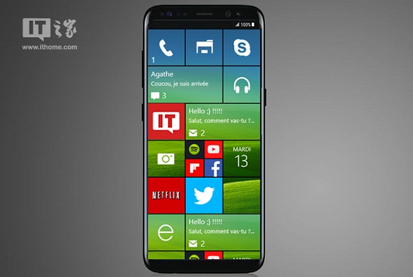 Bản dựng Galaxy S8 chạy Windows 10 Mobile