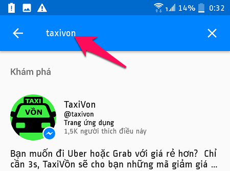 Tìm Taxivon