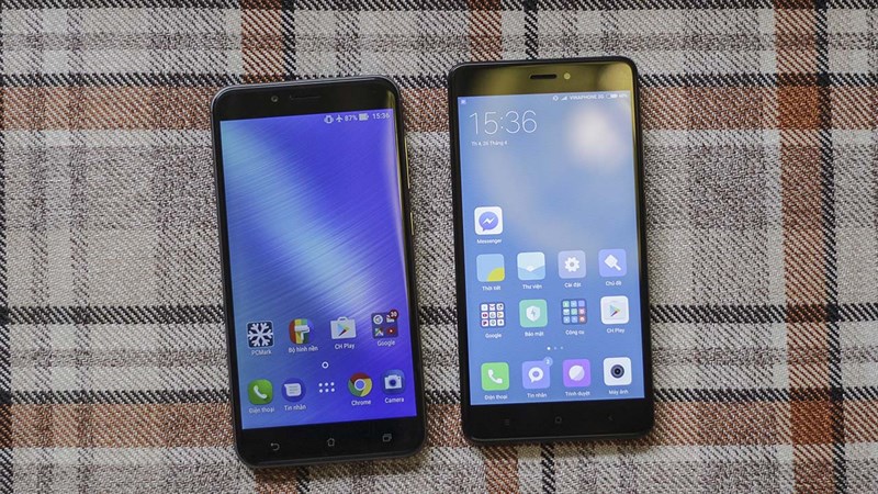 So sánh Xiaomi Redmi Note 4 và Zenfone 3 Max So sánh Xiaomi Redmi Note 4 và Zenfone 3 Max