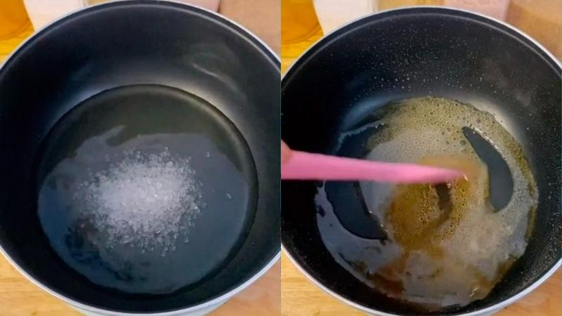 Nấu nước đường
